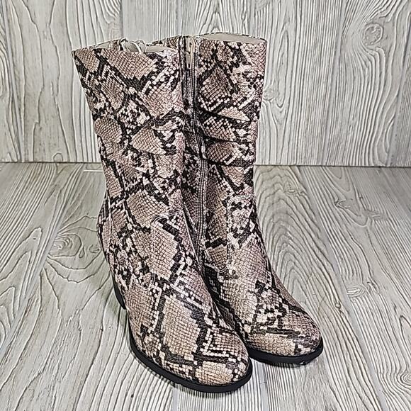 BareTraps Women's Lovelace Round Toe Mid Calf Boots Size 5 NEW - Picture 9 of 15